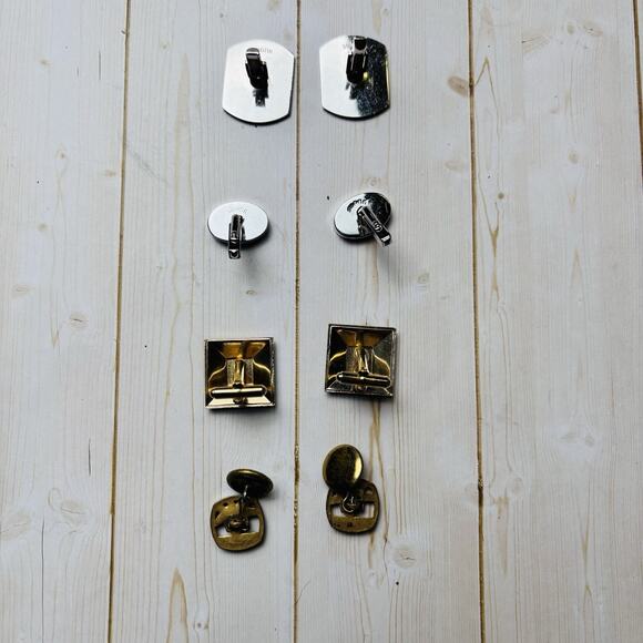 4 Pairs of Vintage Cufflinks. All In Nice Condition. Great Value. See Pics - Picture 6 of 10